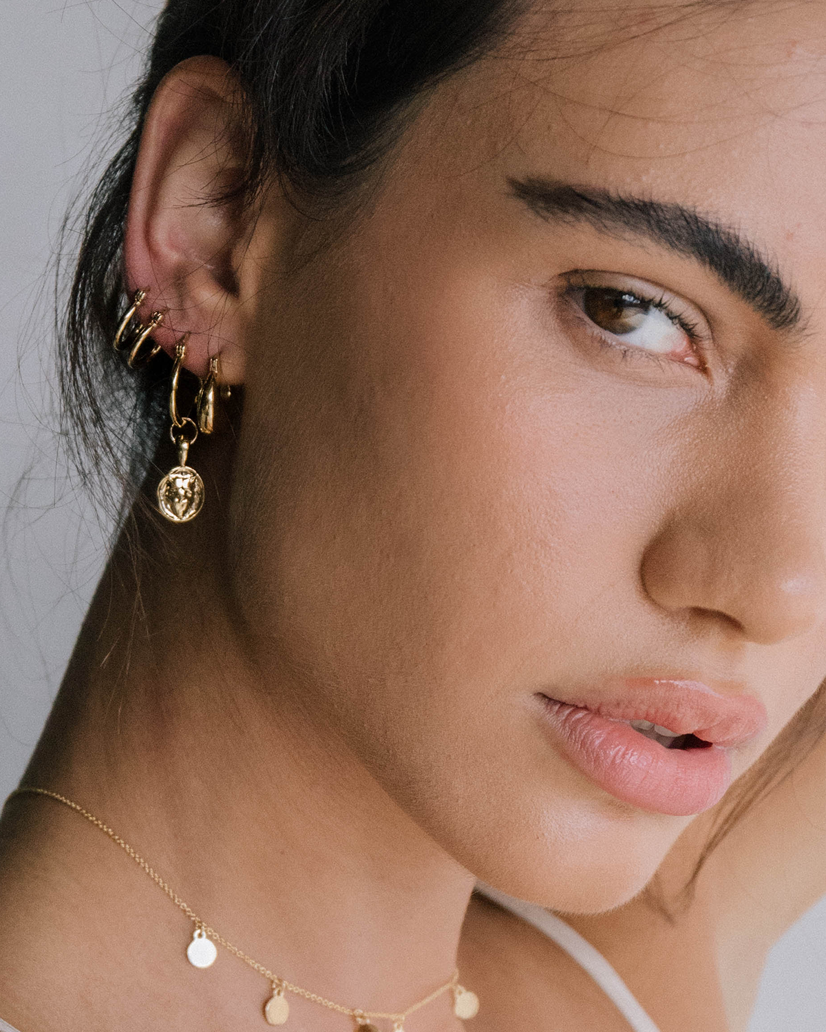 Zodiac II Pendant Hoops