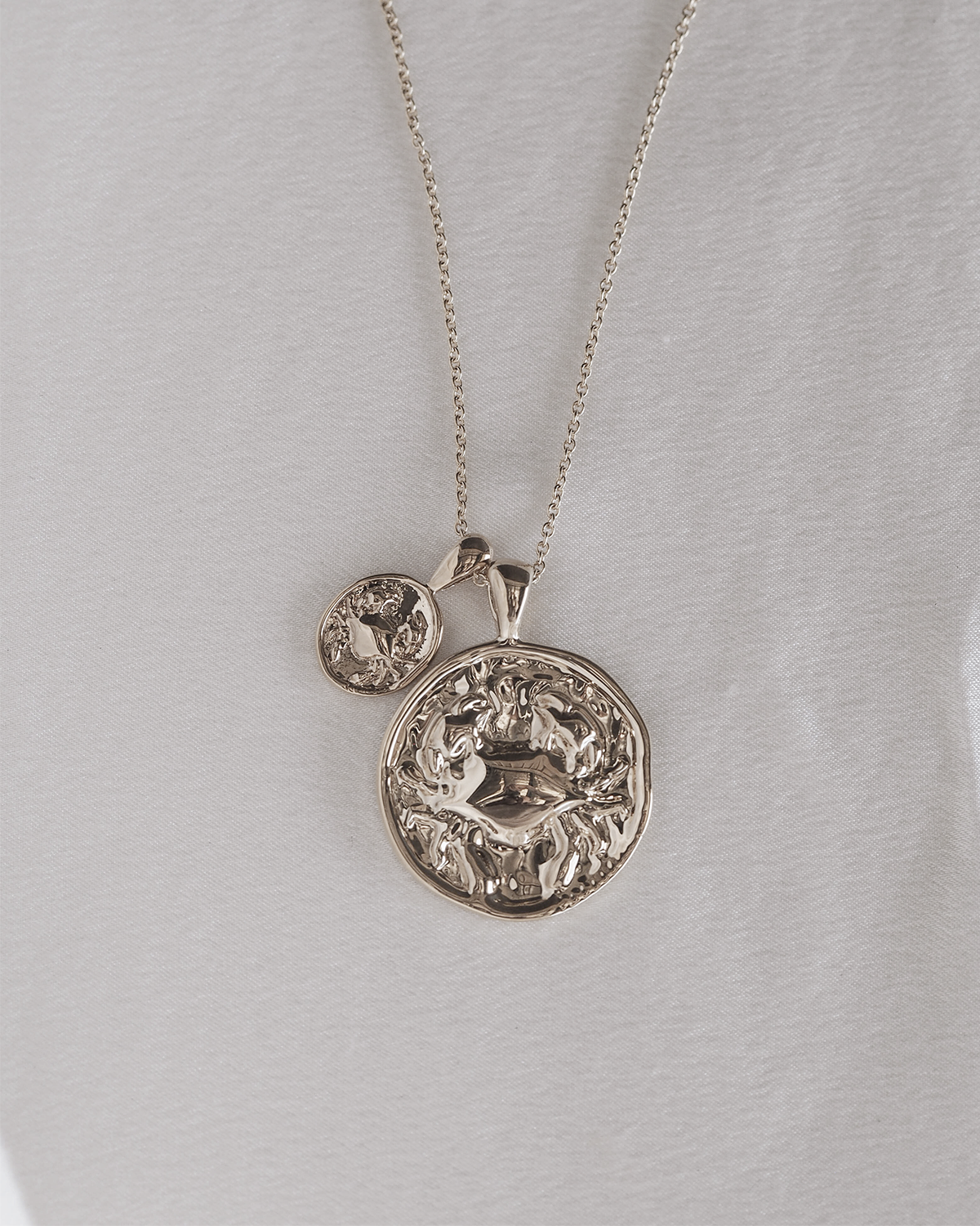 Cancer II Necklace - Sterling Silver