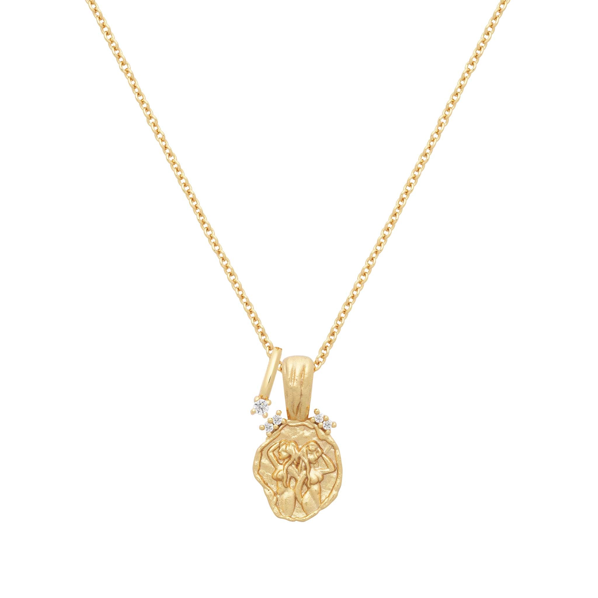 Gemini Amulet Necklace