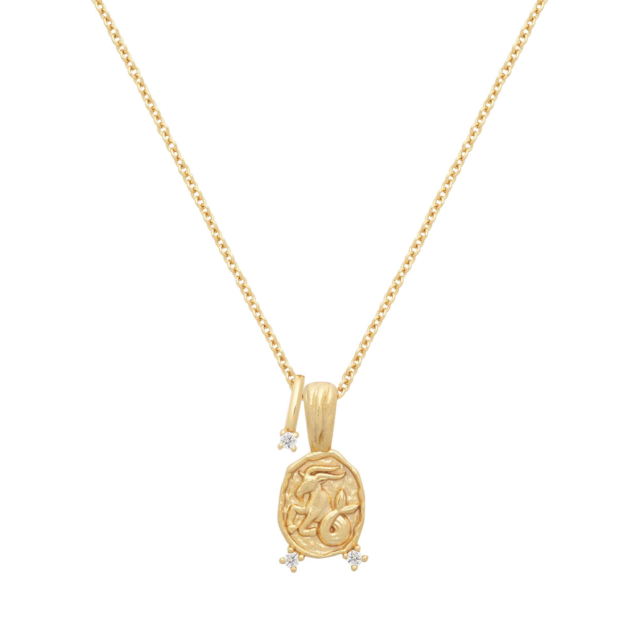 Capricorn Amulet Necklace