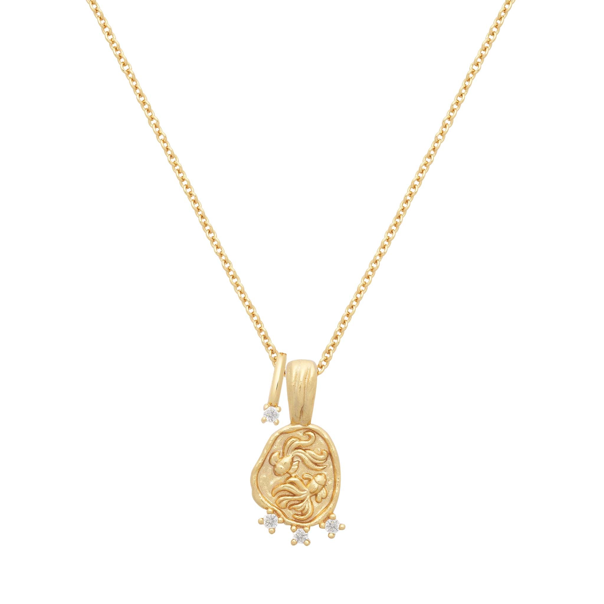 Pisces Amulet Necklace