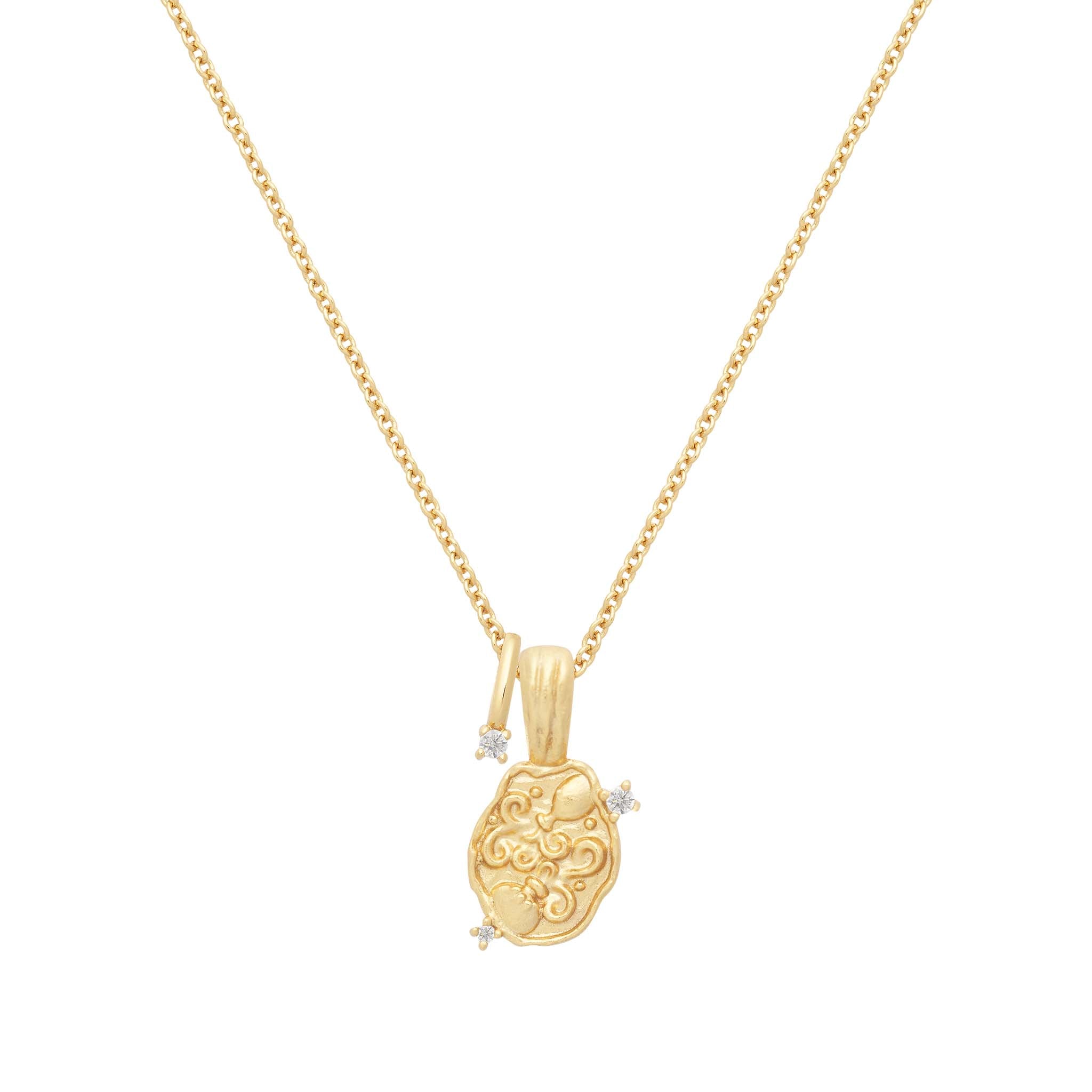 Aquarius Amulet Necklace