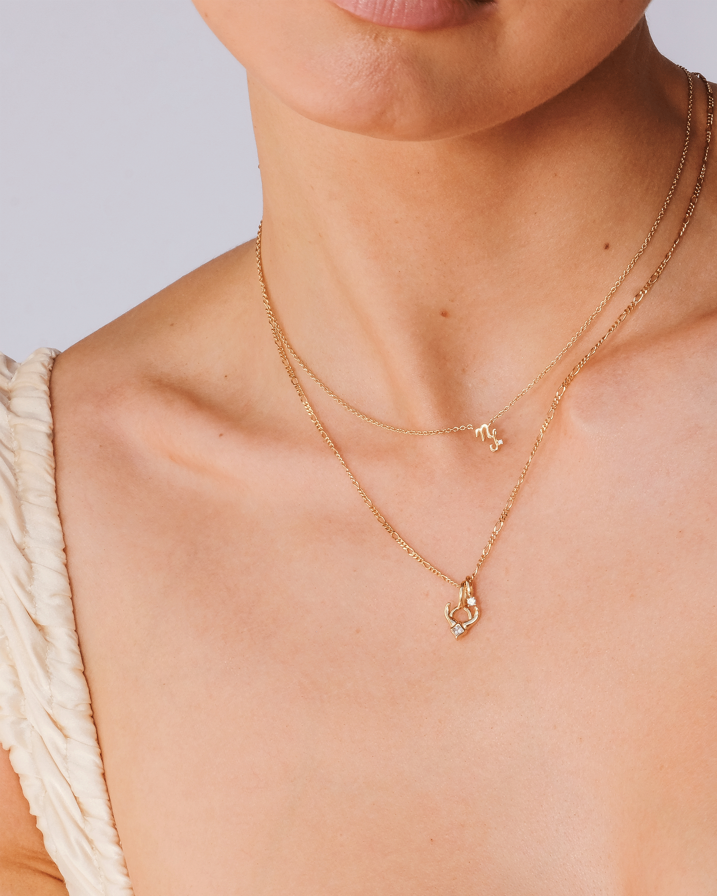 Capricorn Horoscope Necklace