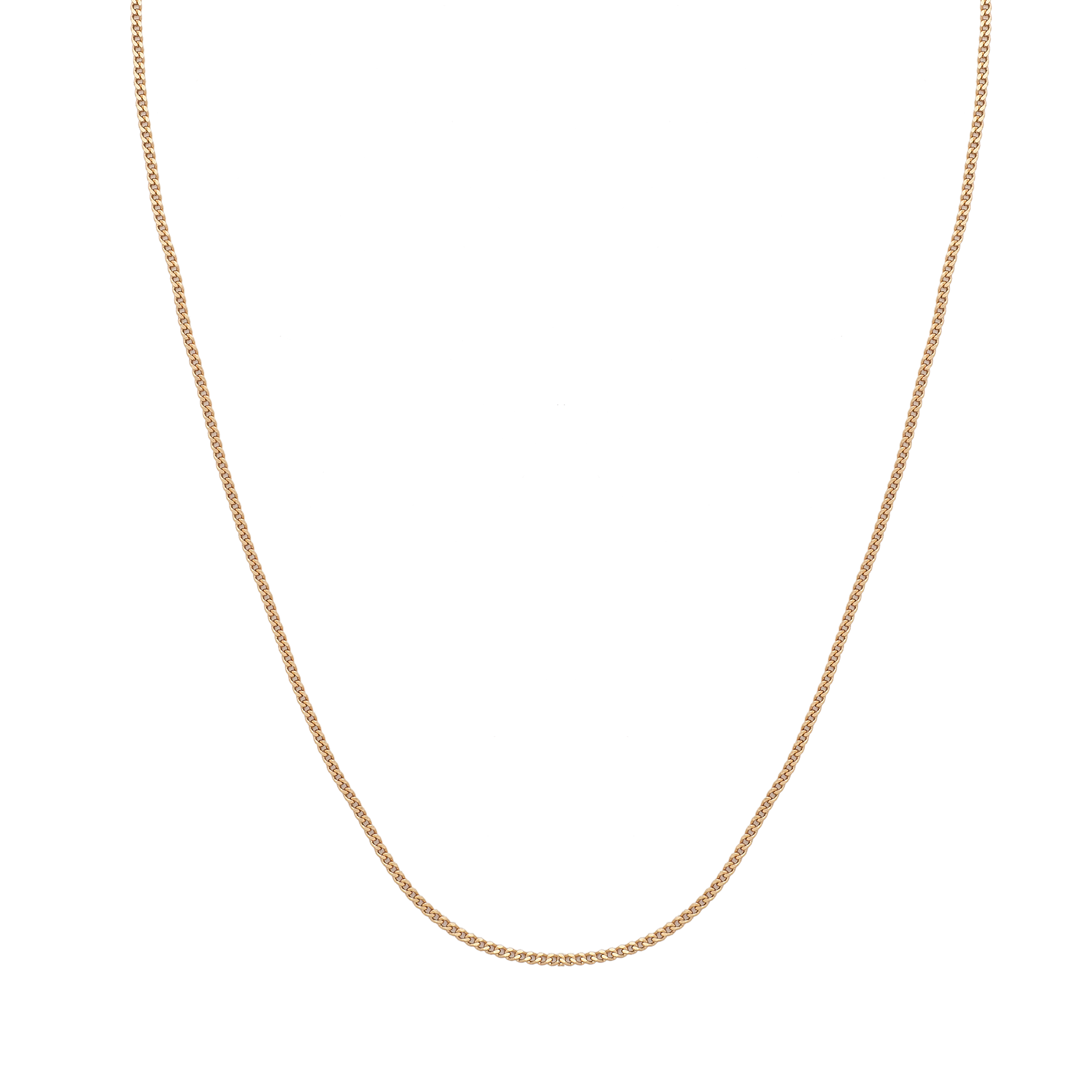45cm Curb Chain Necklace