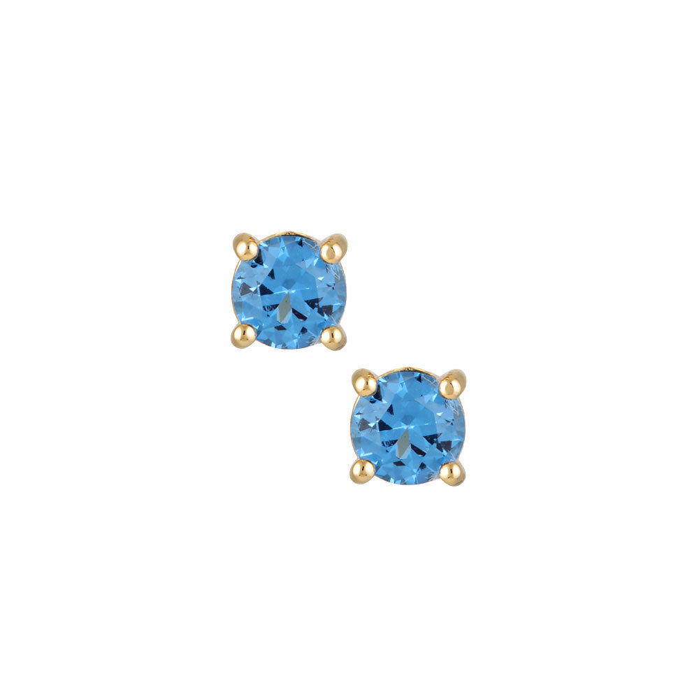 December Birthstone Studs