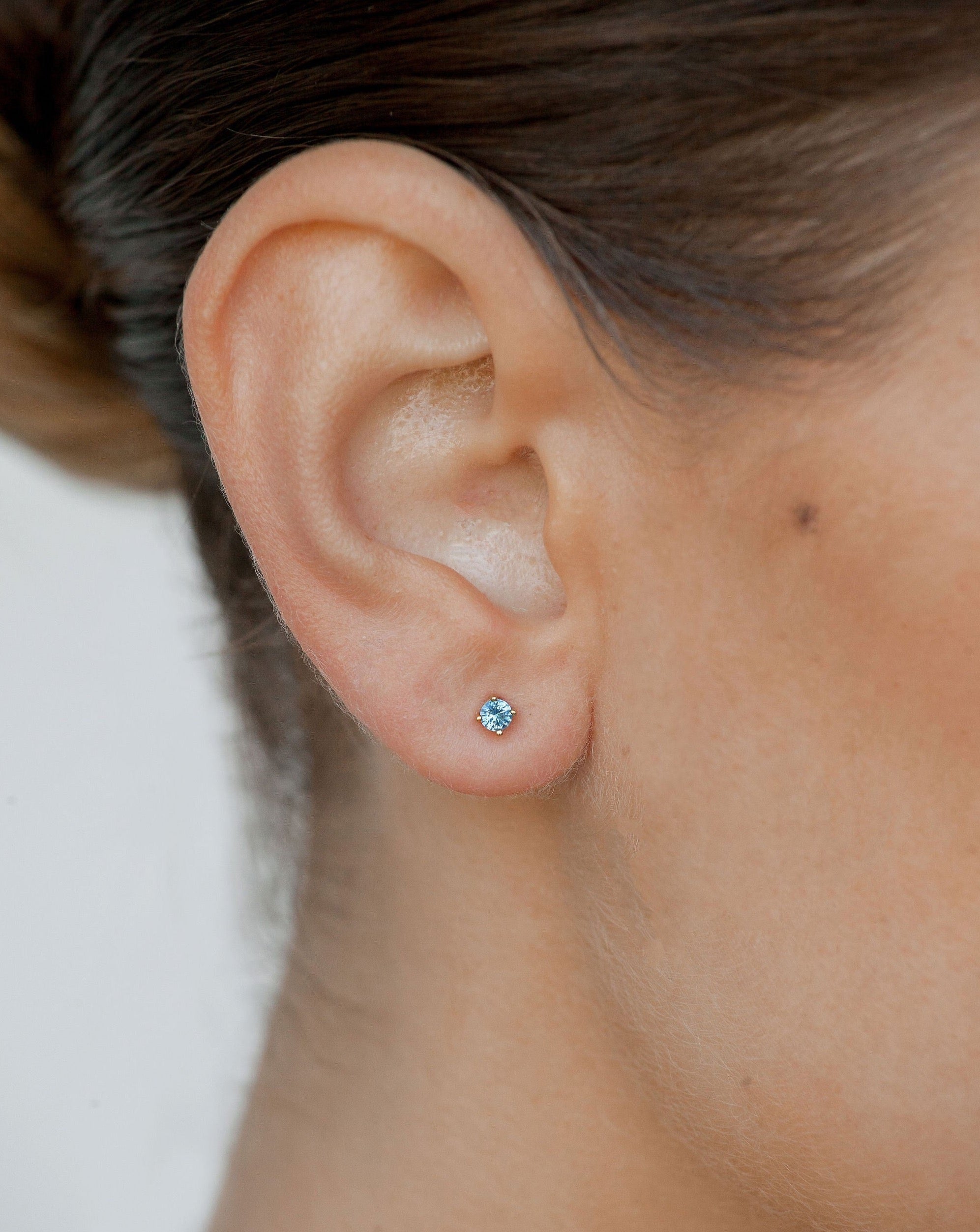 December Birthstone Studs