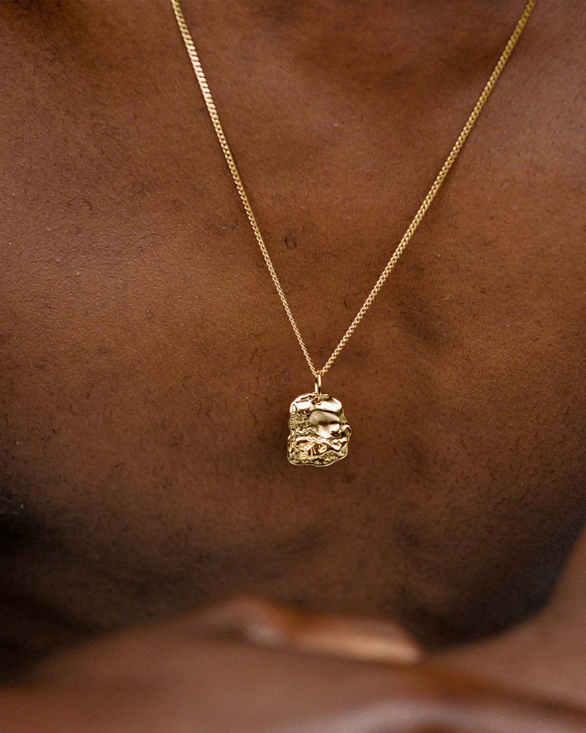 45cm Curb Chain Necklace