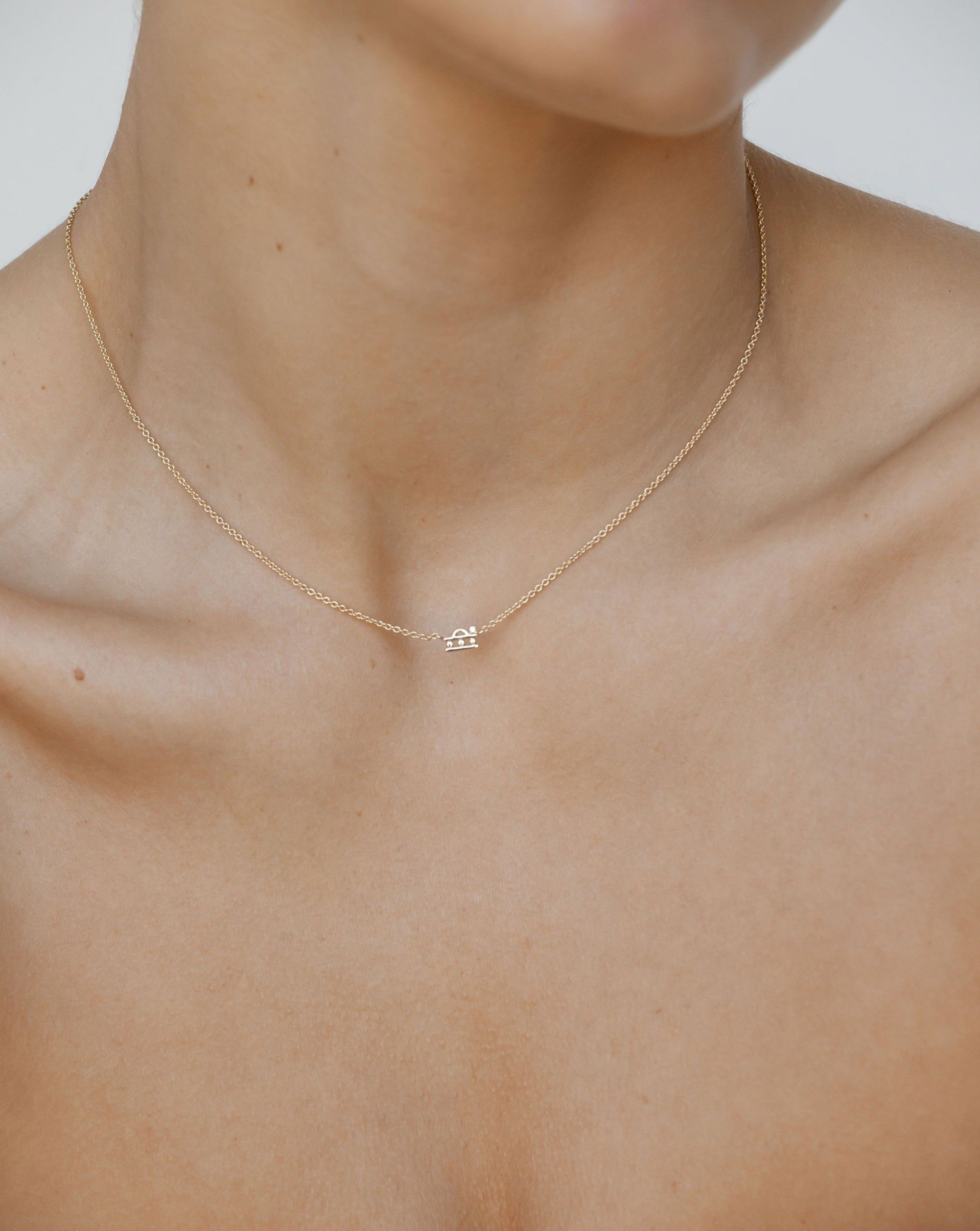 Libra Symbol Choker
