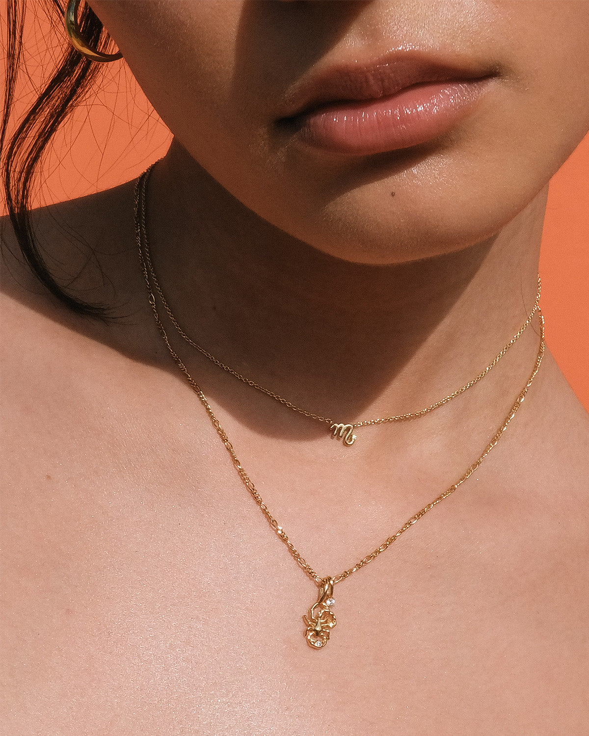 Scorpio Horoscope Necklace