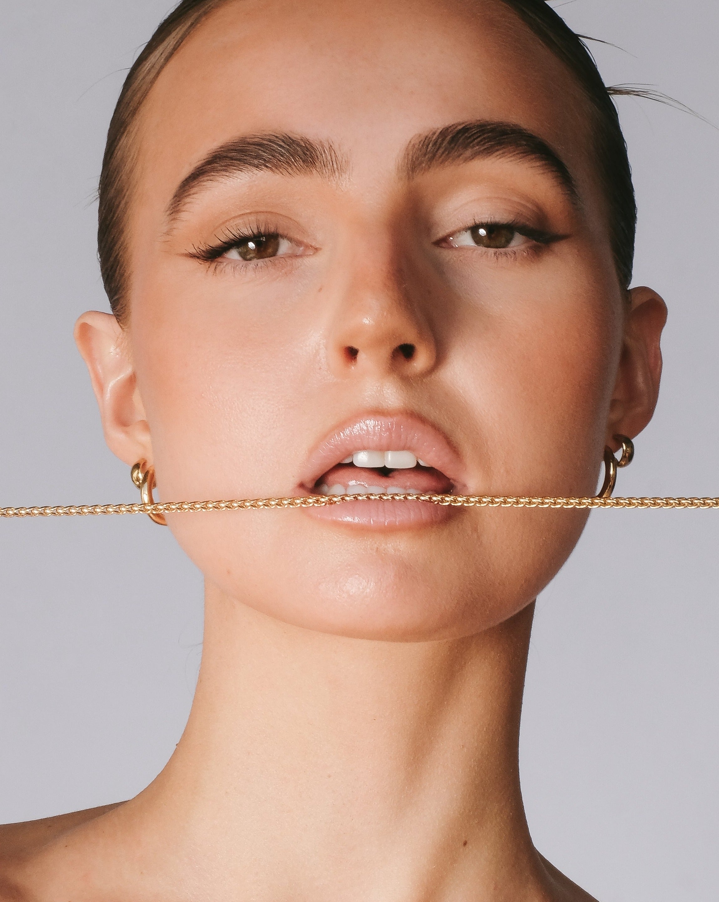 3mm Circle Chain Necklace
