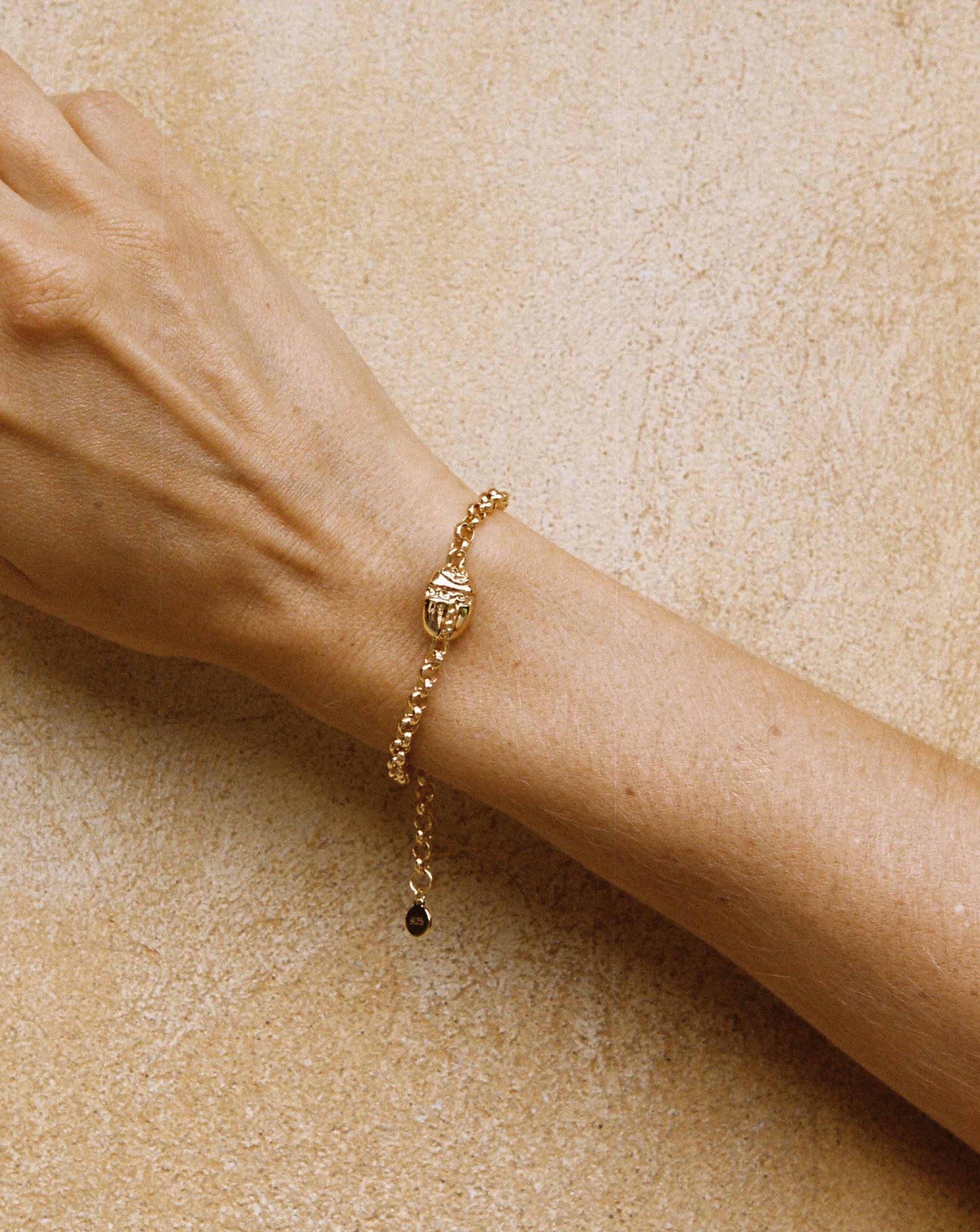 Ruby Tuesday Scarab Beetle Belcher Bracelet
