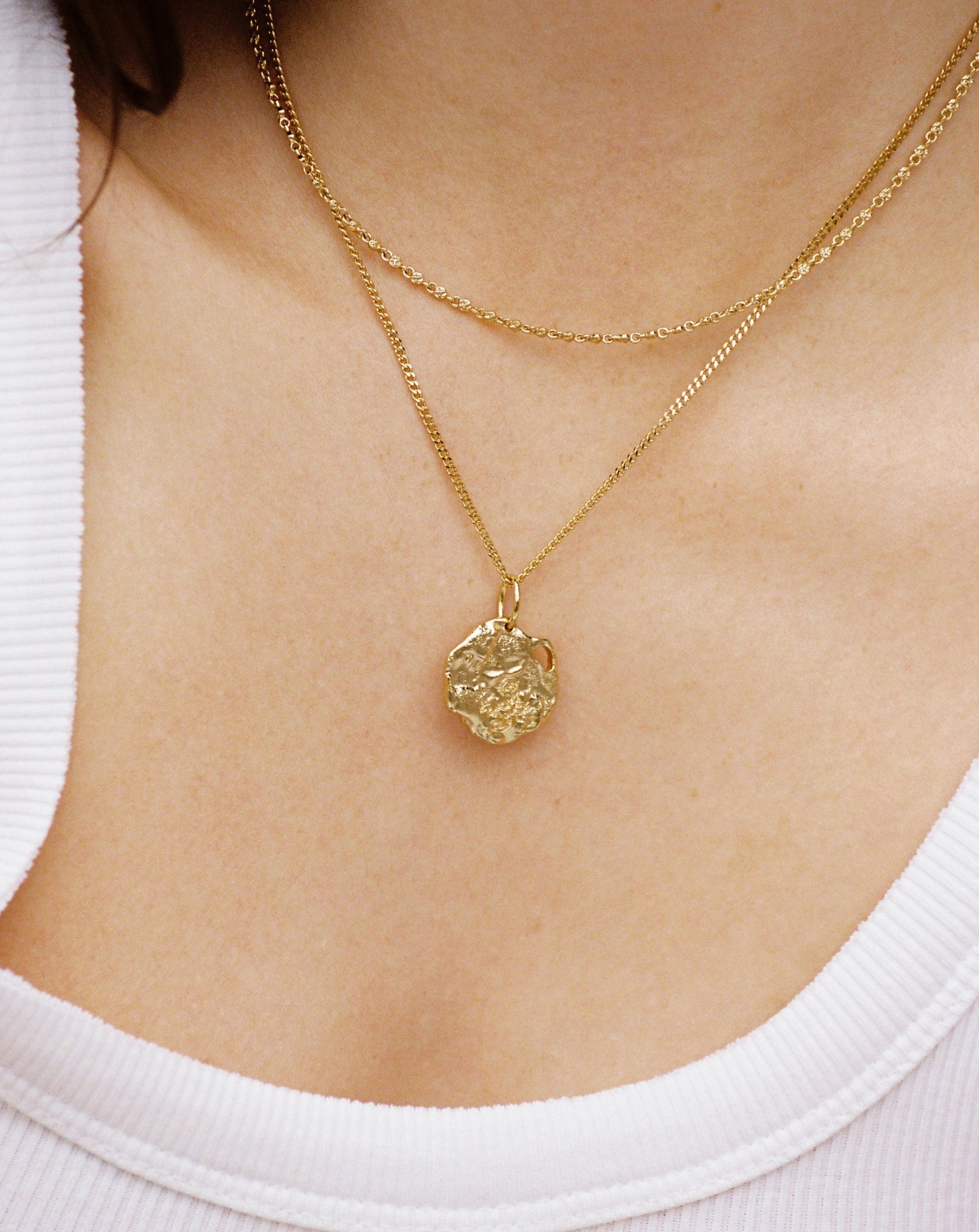 45cm Curb Chain Necklace