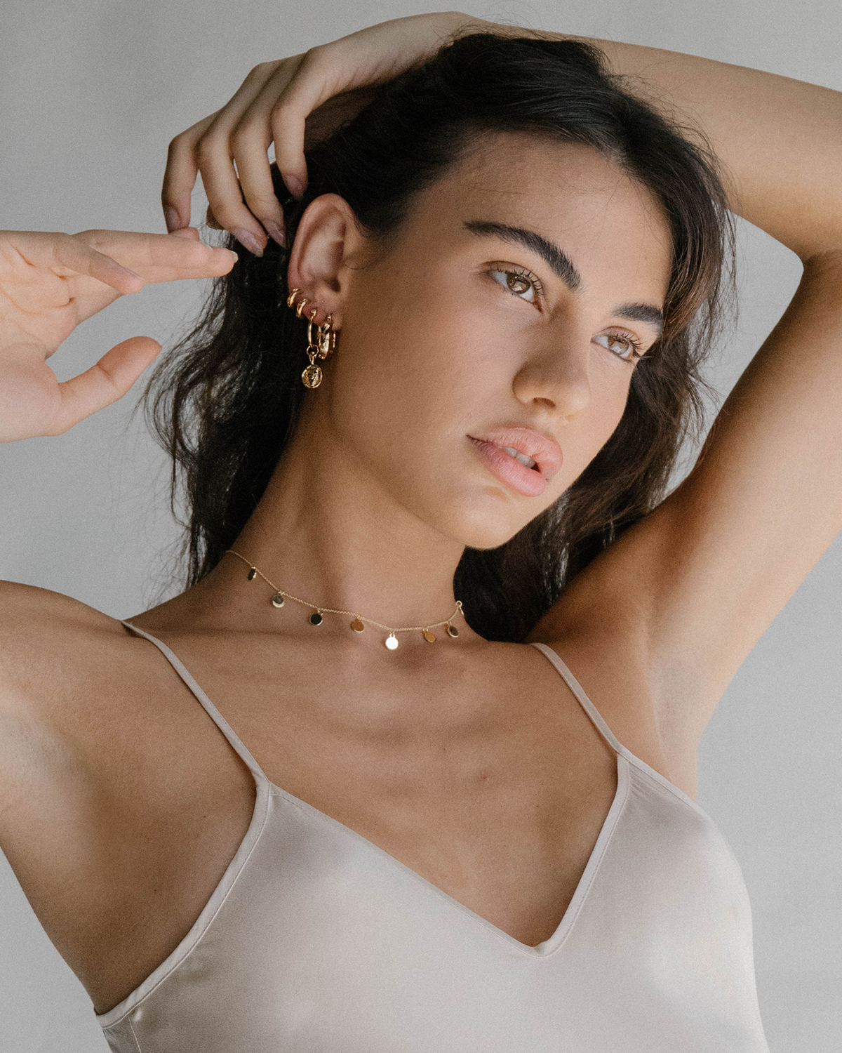 Zodiac II Pendant Hoops