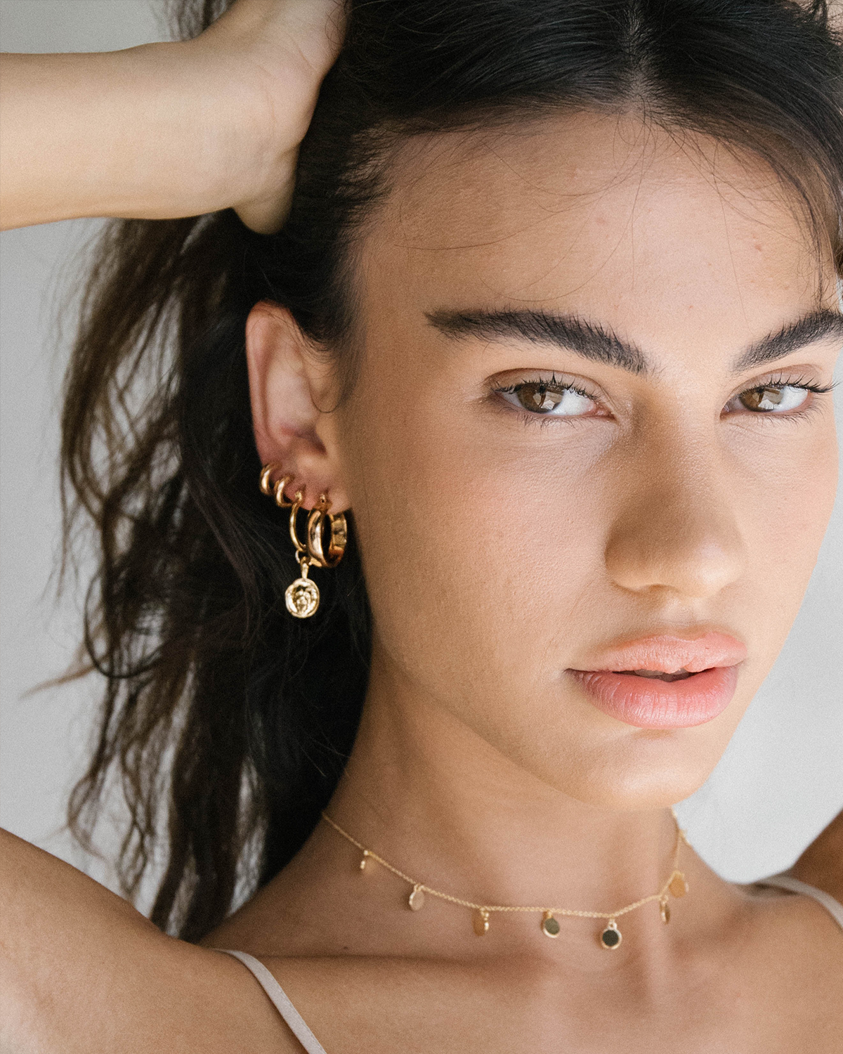 Zodiac II Pendant Hoops
