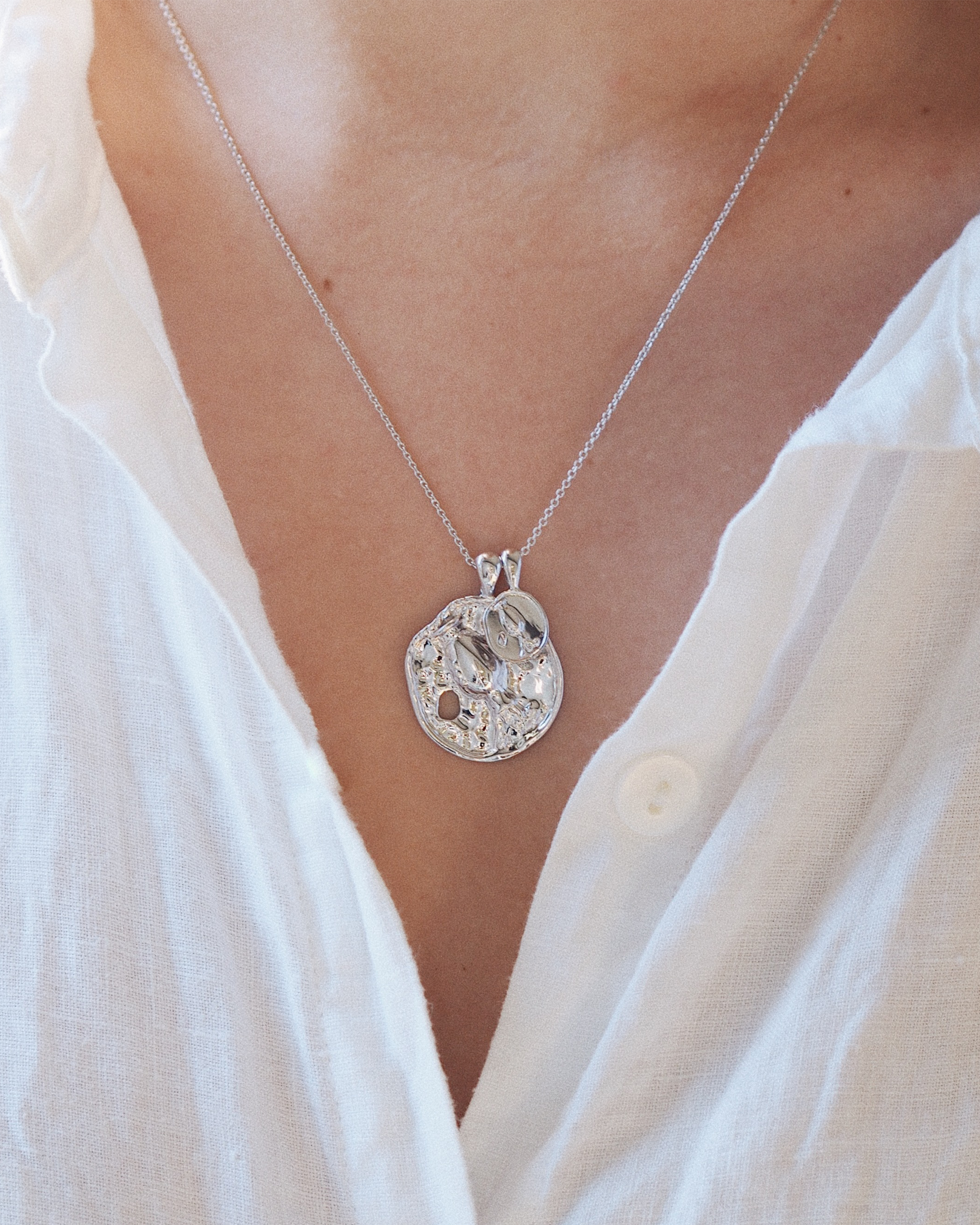 Aquarius II Necklace - Sterling Silver