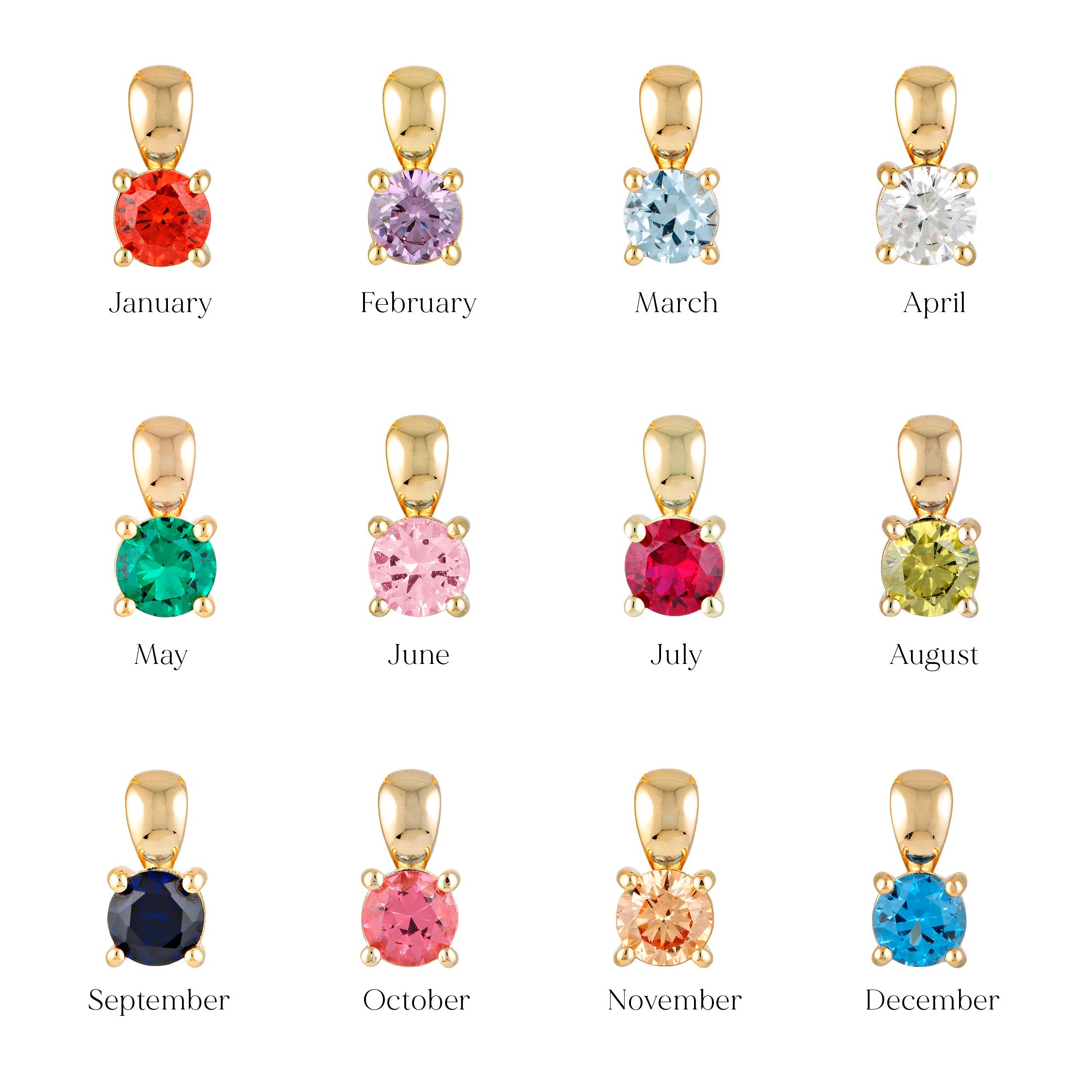September Birthstone Necklace