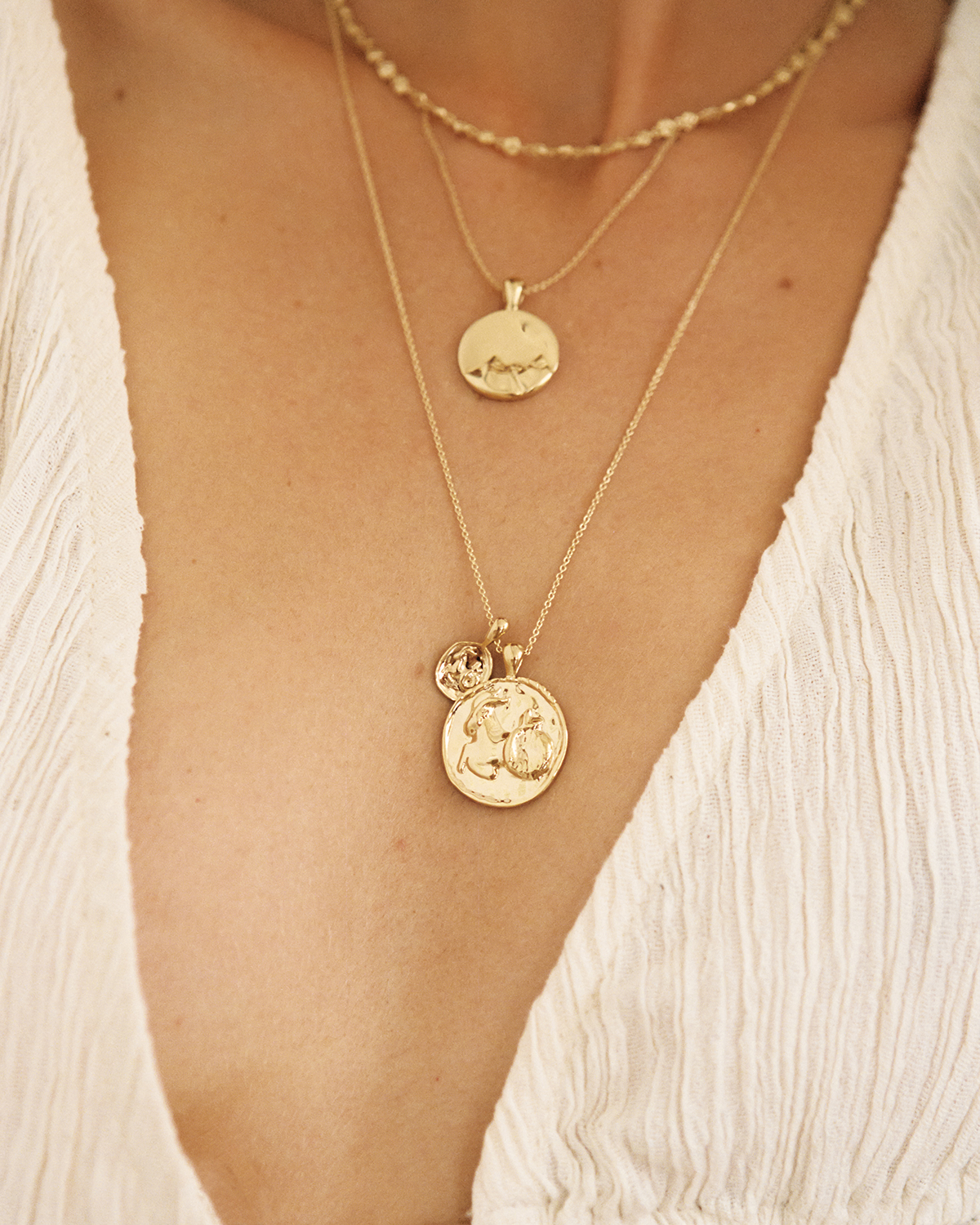 Capricorn II Necklace - Sterling Silver