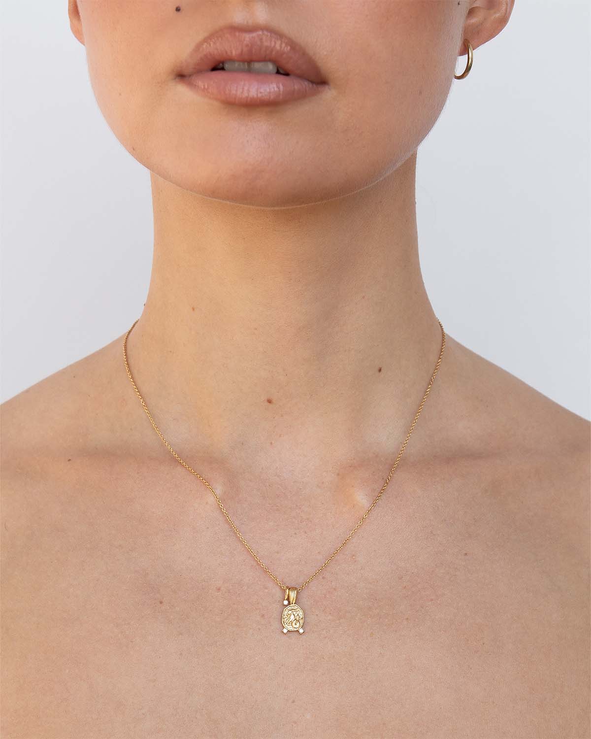 Capricorn Amulet Necklace