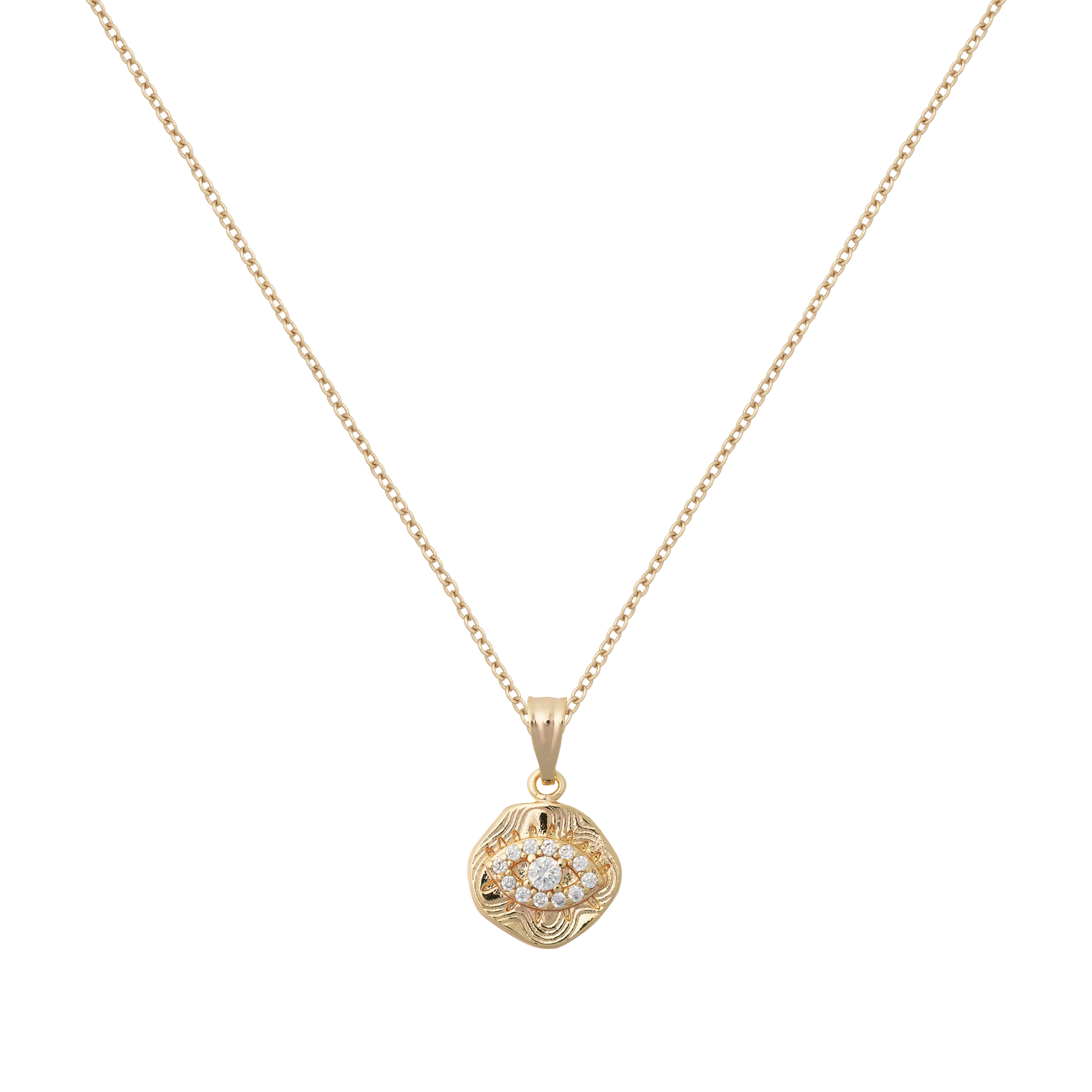 Clarity Evil Eye Necklace