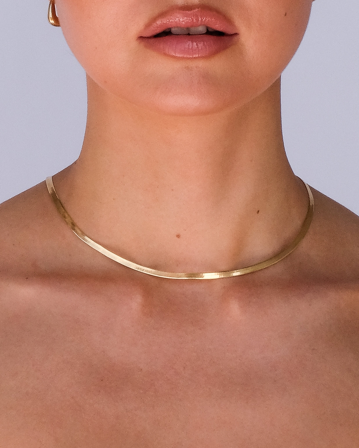 3.35mm Snake Chain Choker