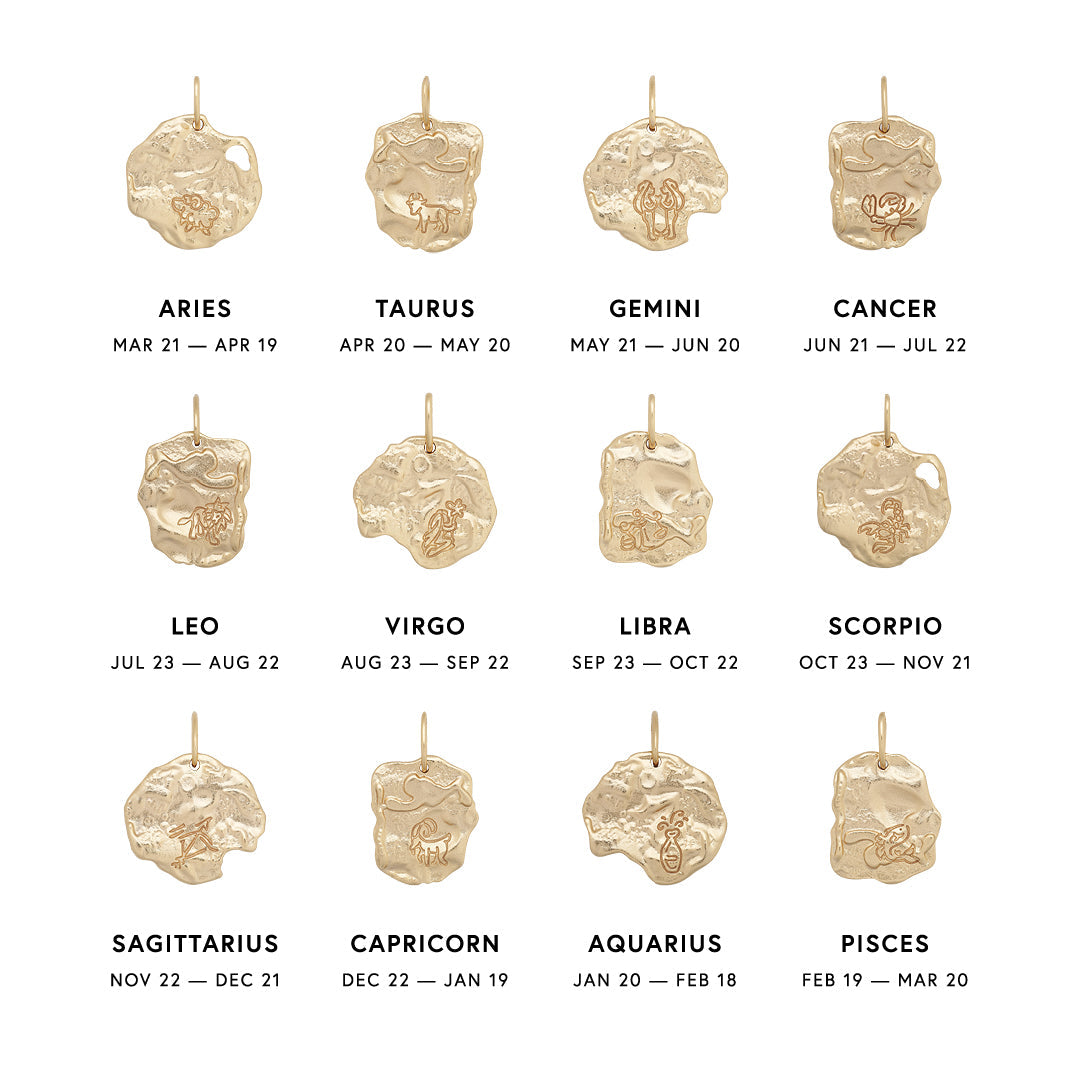 Virgo Astrology Necklace