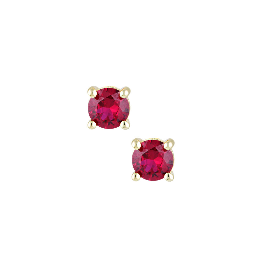 July Birthstone Studs