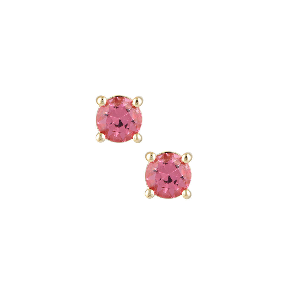 October Birthstone Studs