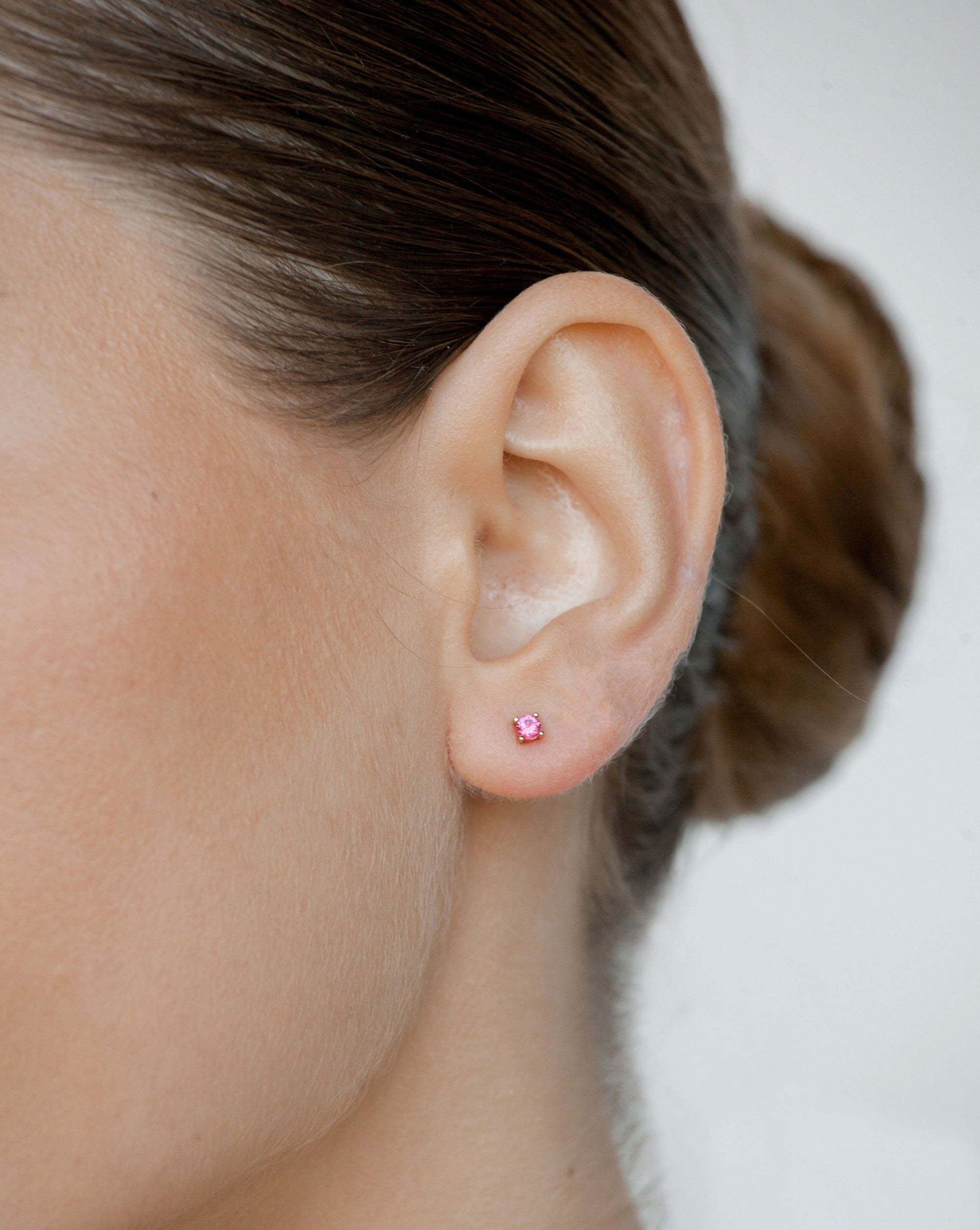 October Birthstone Studs
