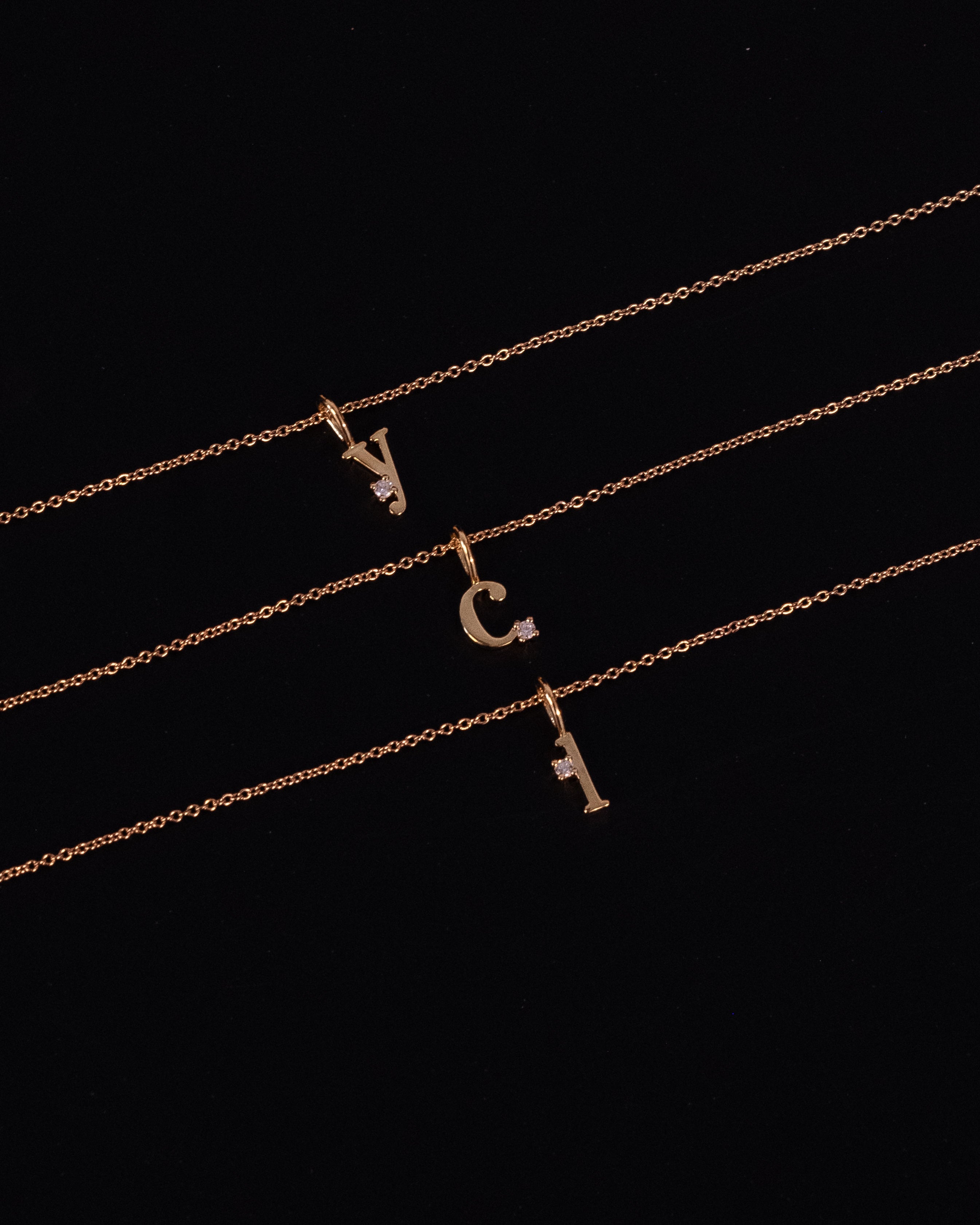 Letter Necklace | Recycled 14k Gold Vermeil