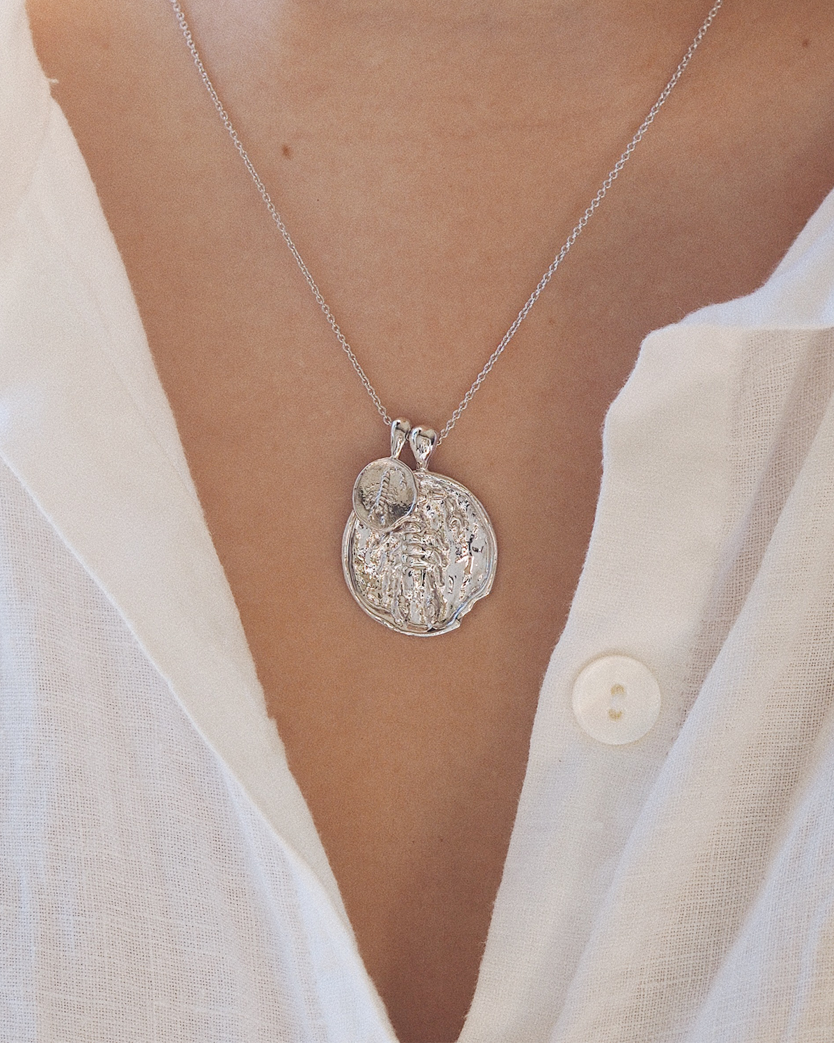 Scorpio II Necklace - Sterling Silver