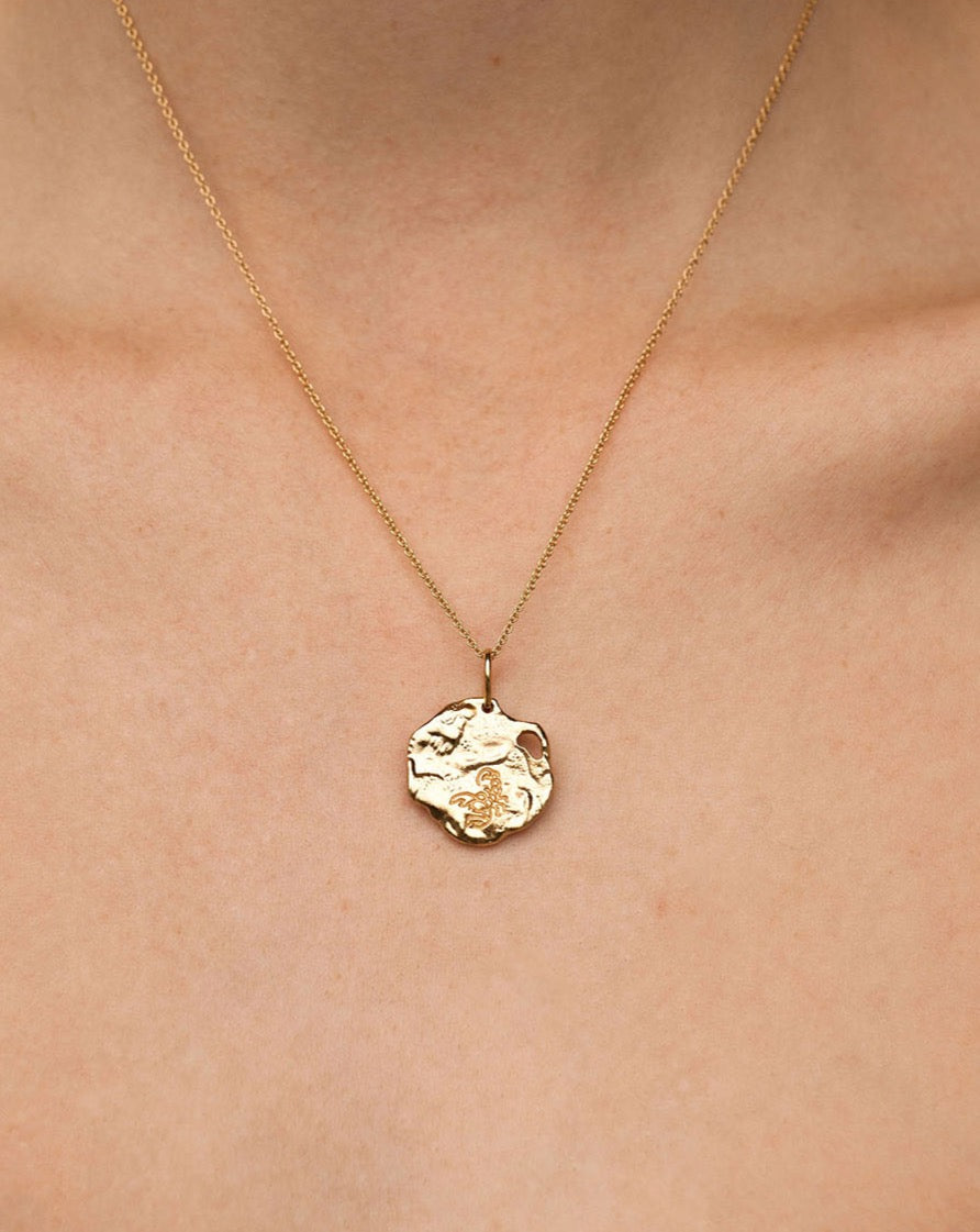 Scorpio Astrology Necklace