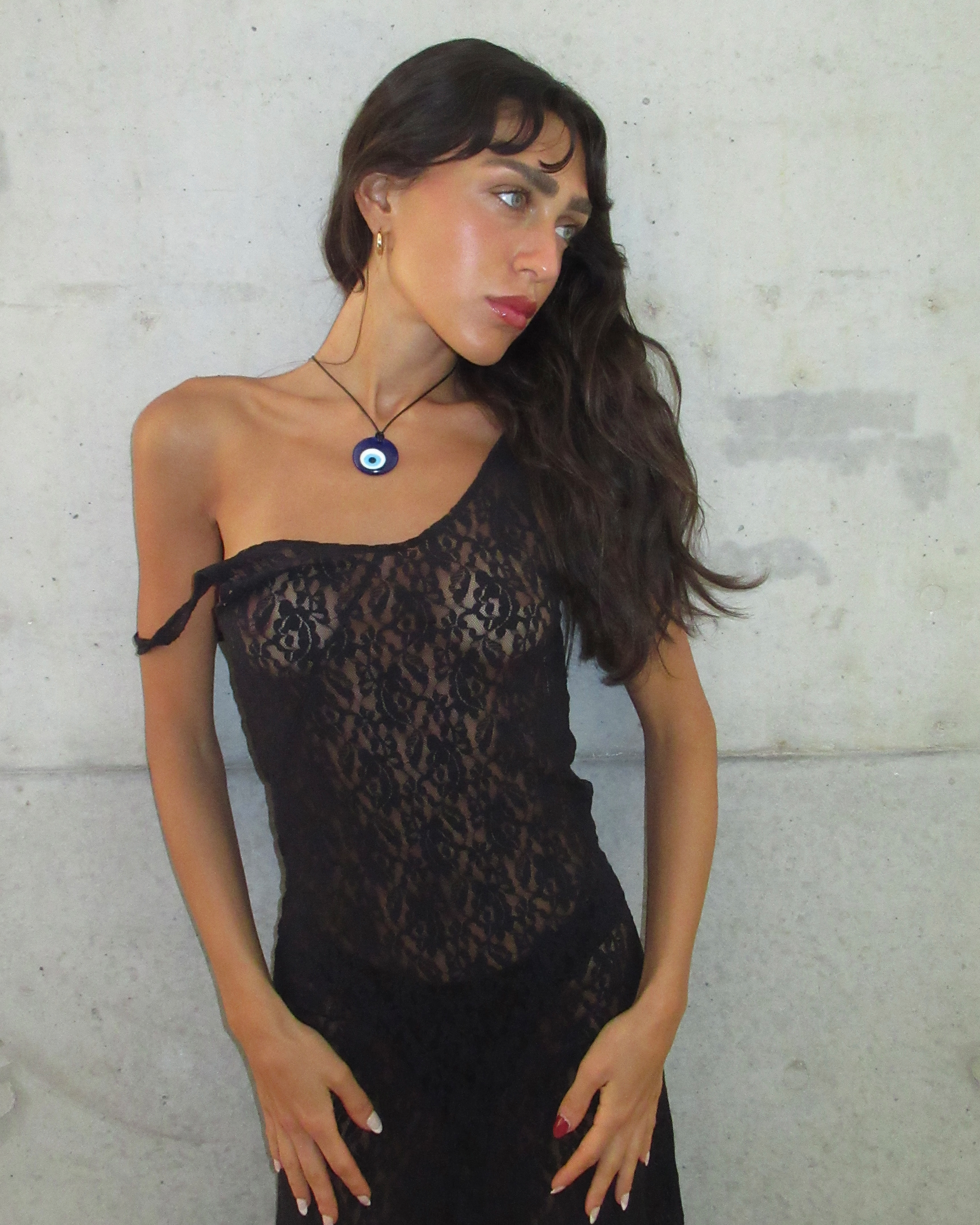 Glass Mati Evil Eye Necklace