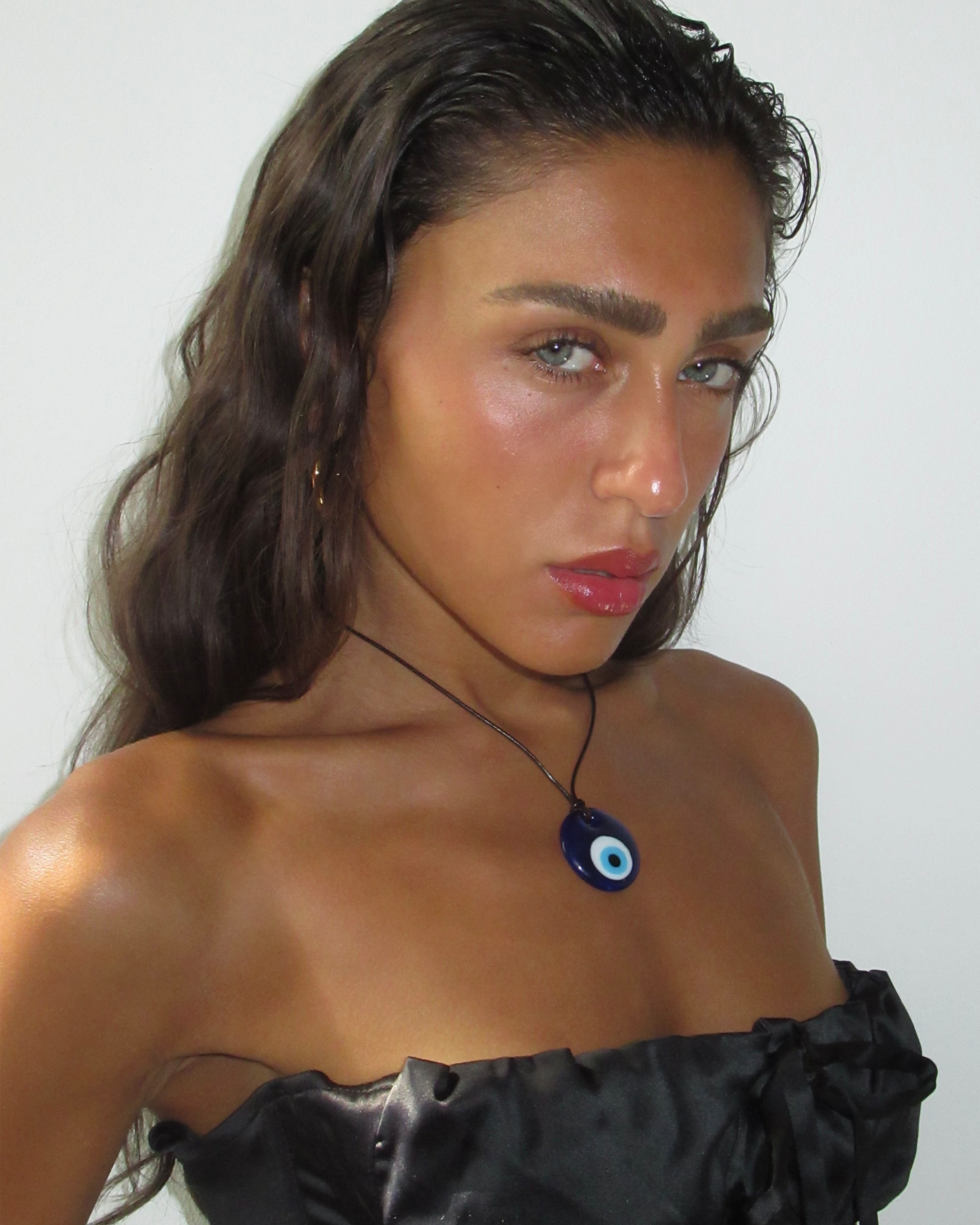 Glass Mati Evil Eye Necklace