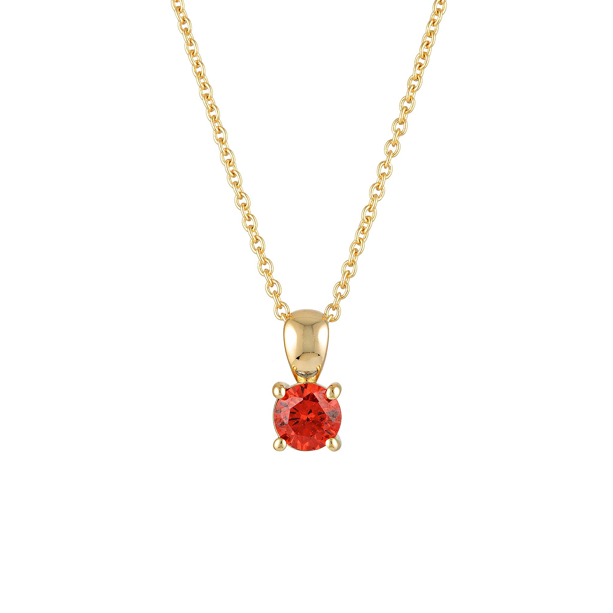 January Birthstone Necklace